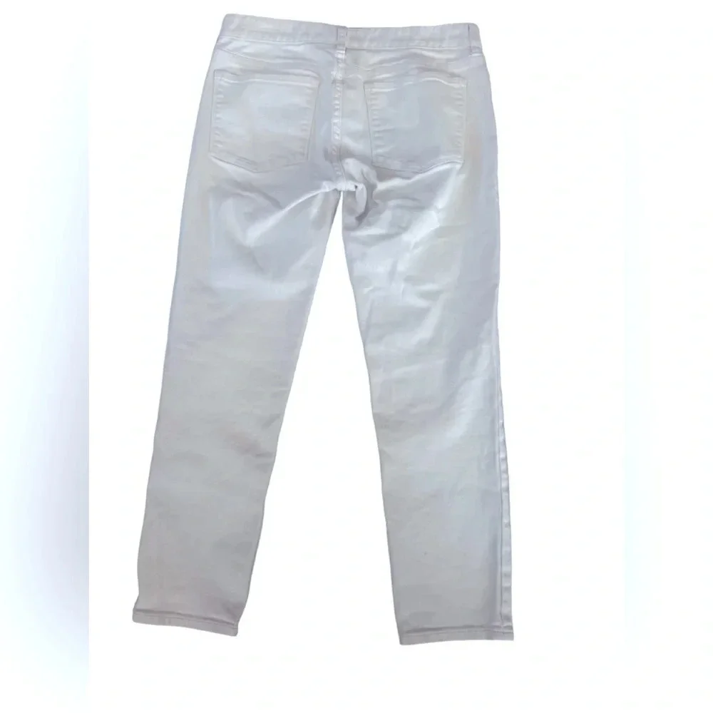 J.Crew Toothpick White Skinny Jeans | Size 29 | Classic Stretch Denim